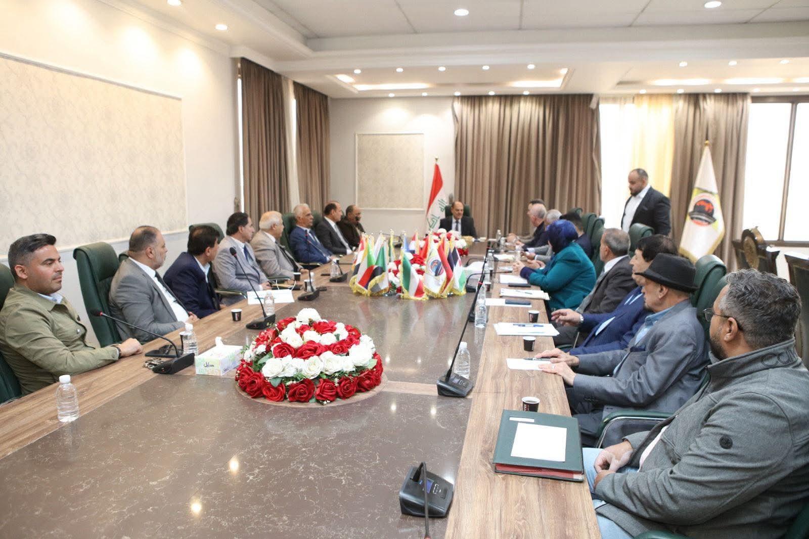 مجلس نقابة الصحفيين العراقيين يعقد اجتماعه الدوري برئاسة مؤيد اللامي