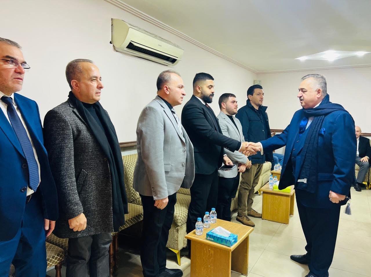 سفير جمهورية العراق لدى المملكة الأردنية الهاشمية يشارك في مجلس عزاء المرحوم الأستاذ نوري الراوي