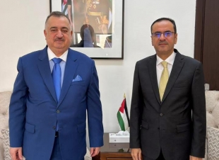 سفير جمهورية العراق لدى المملكة الأردنية الهاشمية يلتقي مدير مديرية الشؤون العربية والشرق أوسطية في وزارة الخارجية وشؤون المغتربين الأردنية
