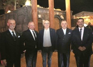 سفير جمهورية العراق لدى المملكة الأردنية الهاشمية يلبي دعوة رمضانية من الشيخ هاني شحادة الحديد