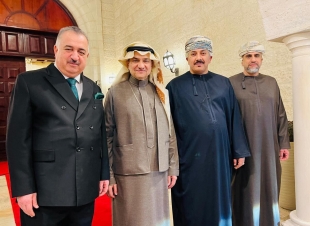 سفير جمهورية العراق لدى المملكة الأردنية الهاشمية يلبّي دعوة كريمة من سفير سلطنة عُمان لدى المملكة