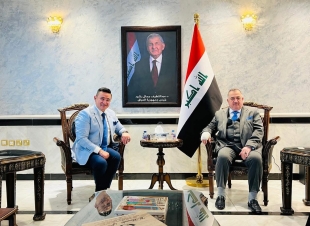 سفير جمهورية العراق لدى المملكة الأردنية الهاشمية يستقبل السيد نبيل الطبراني