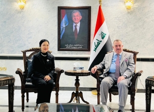 سفير جمهورية العراق لدى المملكة الأردنية الهاشمية يستقبل سفيرة مملكة تايلند لدى الأردن