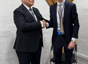 رئيس بعثة العراق في الدنمارك يلتقي السيد ميخائيل كويتا كنج في مقر وزارة الخارجية الدنماركية