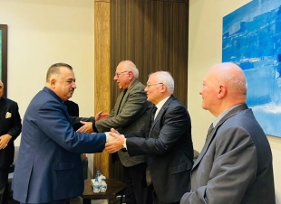 سفير جمهورية العراق لدى المملكة الأردنية الهاشمية يشارك في مجلس عزاء المرحوم المحامي عصام عبد الرزاق قنبر آغا