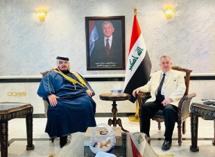 سفير جمهورية العراق لدى المملكة الأردنية الهاشمية يستقبل الشيخ أحمد الرفاعي