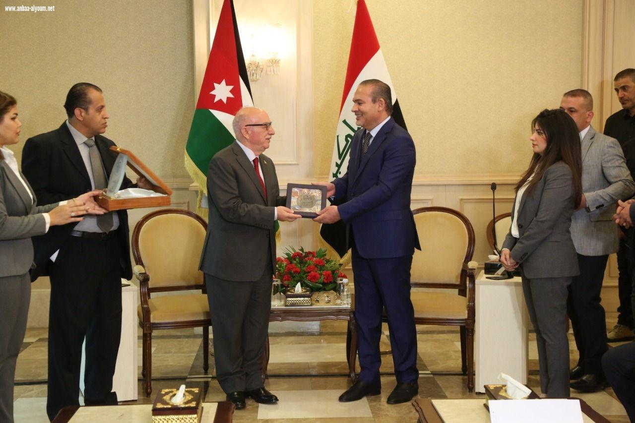 ضمن رؤية رئيس الوزراء لزيادة أواصر التعاون مع الدول العربية .. المعمار علاء معن يدعو الشركات الاردنية للمشاركة في تنفيذ مشاريع نهضة بغداد