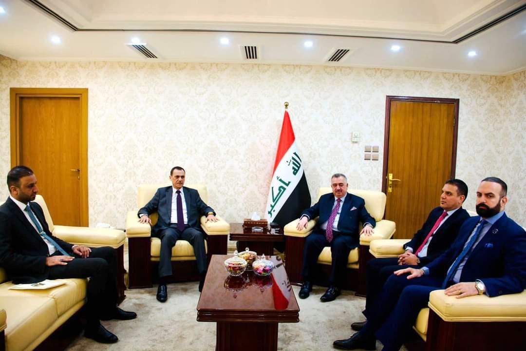 الوكيل البرزنجي يستقبل مستشار رئيس مجلس الوزراء لشؤون العشائر/ رئيس لجنة العشائر