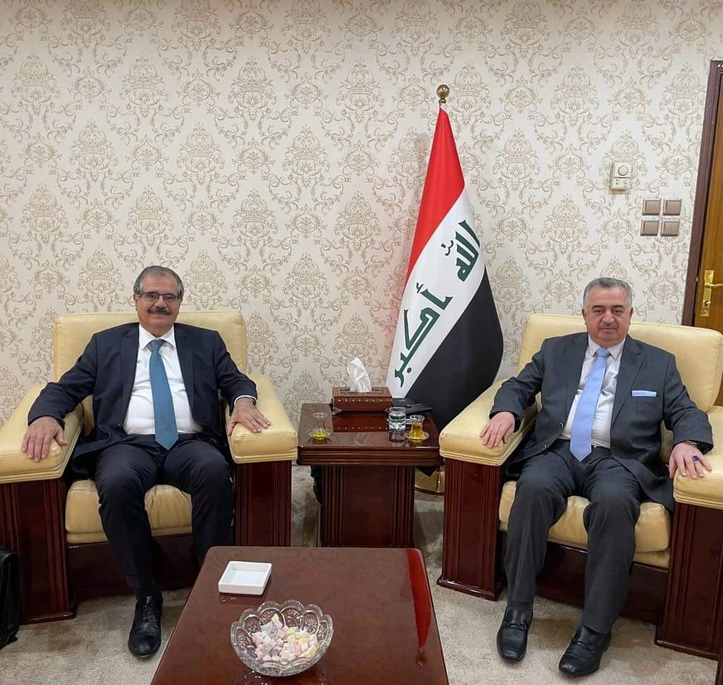 الوكيل البرزنجي يستقبل سفير جمهورية العراق لدى جمهورية النمسا