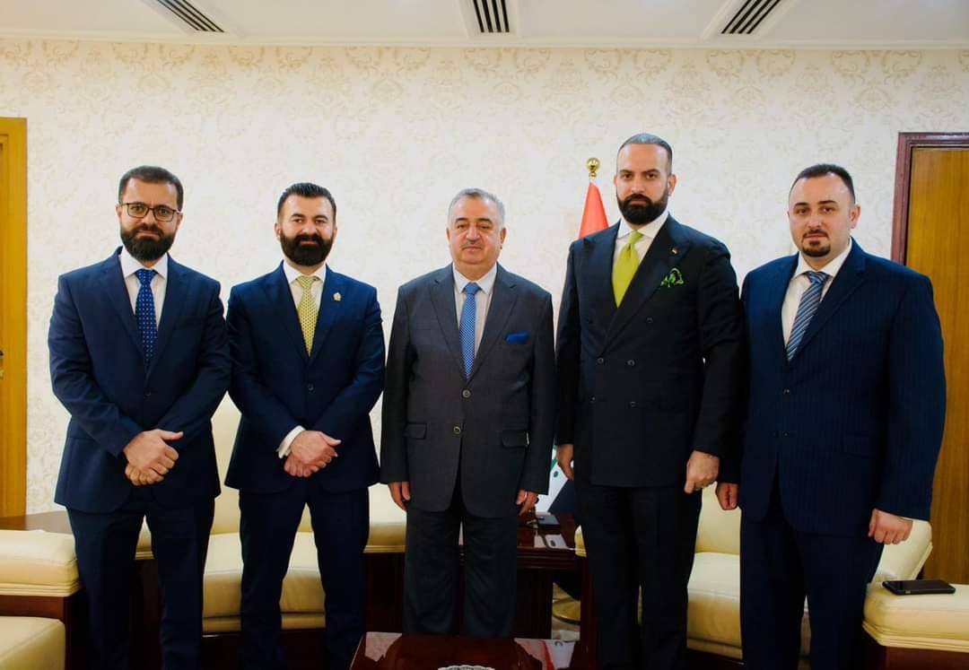 الوكيل البرزنجي يستقبل محافظ لامبيث/ لندن