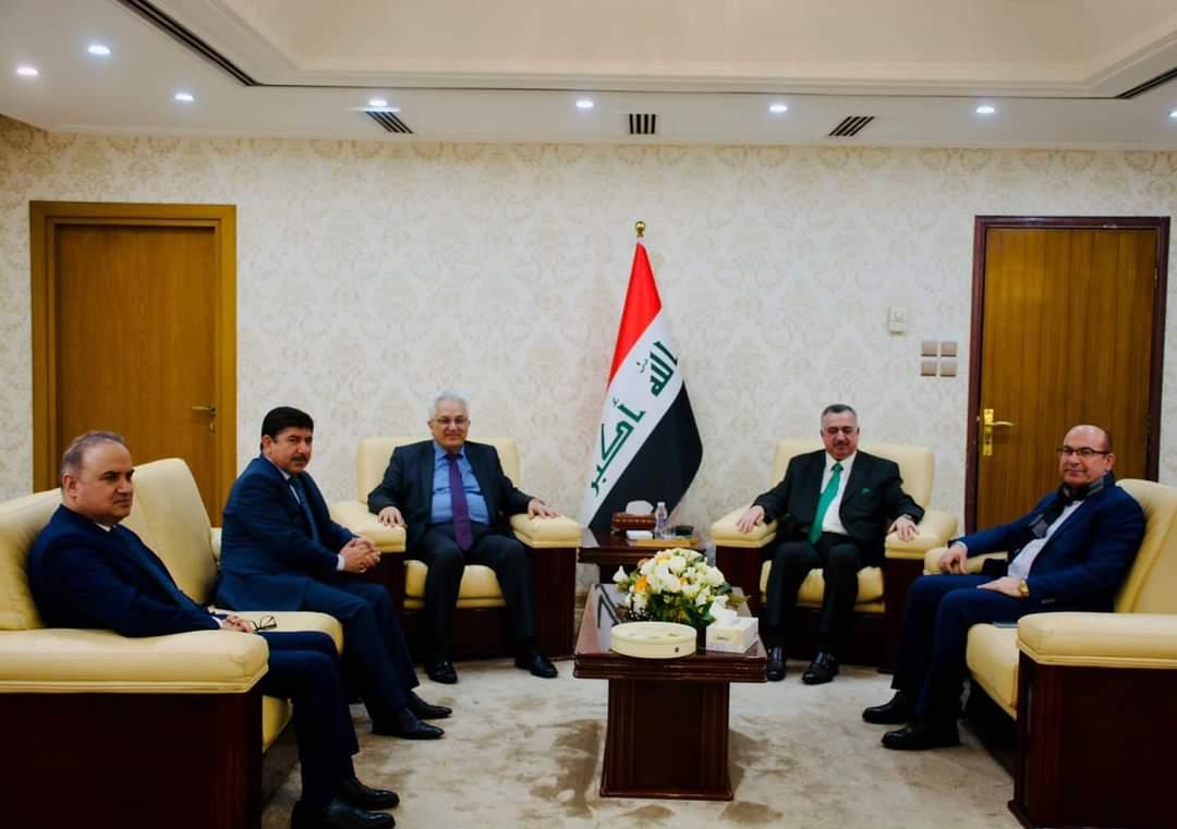 الوكيل البرزنجي يستقبل عددًا من أعضاء مجلس النواب