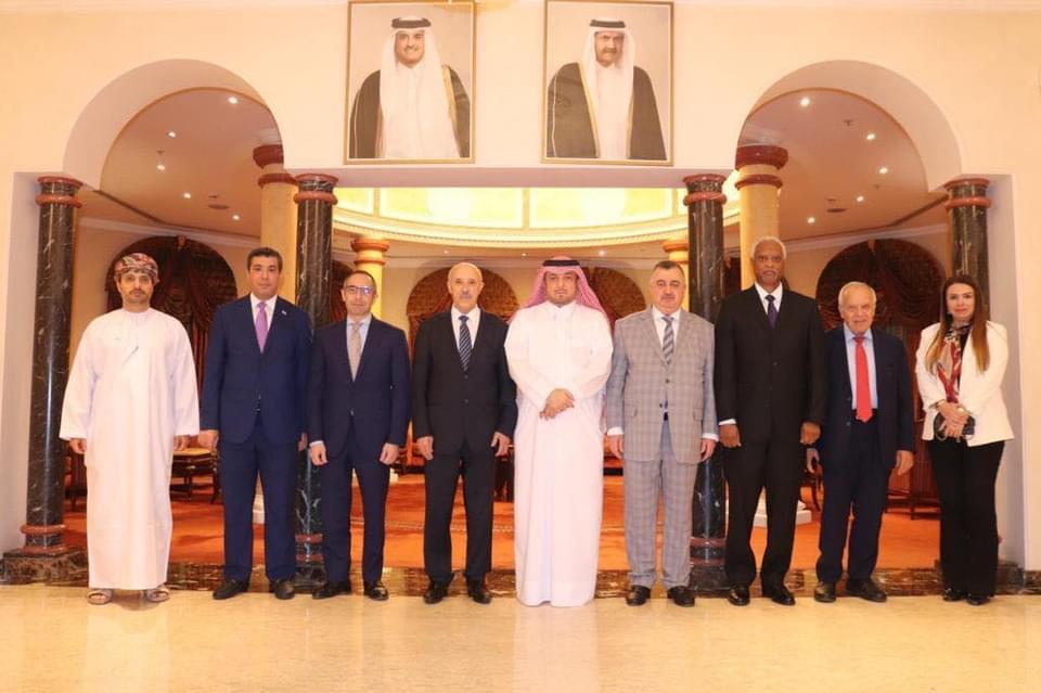السفير الجزائري يُقيم دعوة عشاء على شرف السفير البرزنجي بمناسبة انتهاء مهام اعماله