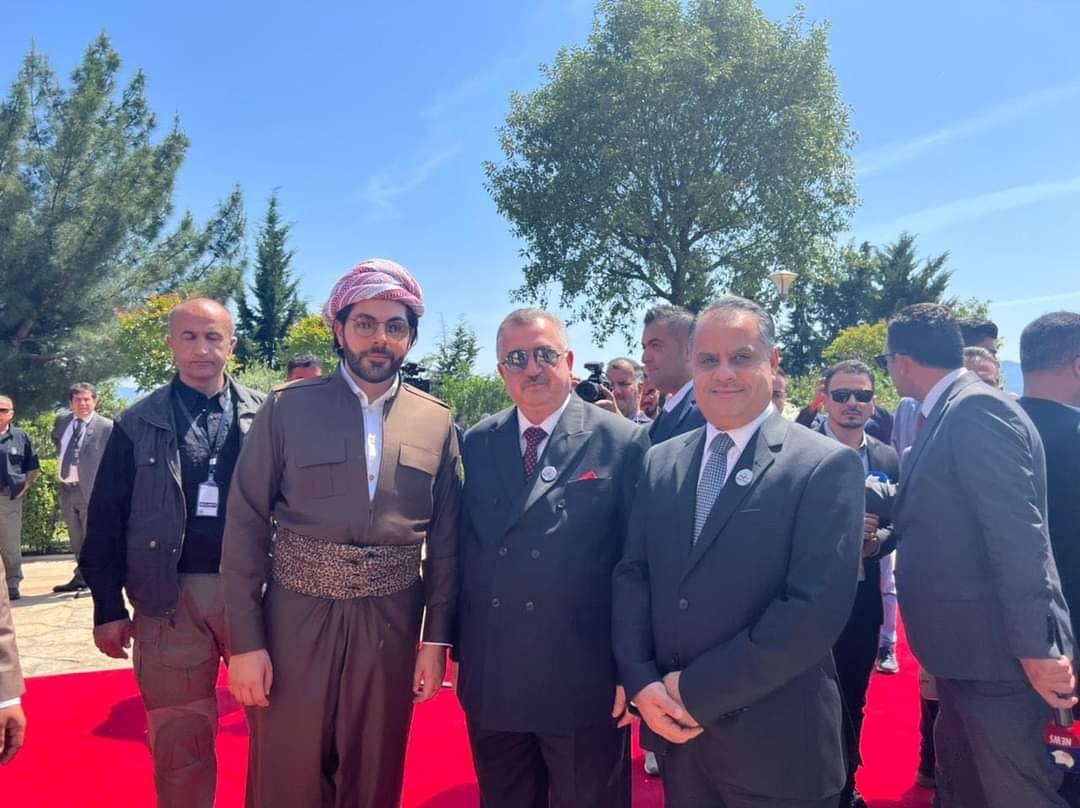 الوكيل البرزنجي يحضر حفل إفتتاح نصب البارزاني التذكاري في أربيل