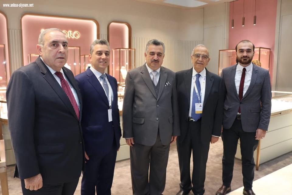 السفير عمر البرزنجي يحضر حفل افتتاح النسخة السابعة عشر من معرض الدوحة للمجوهرات و الساعات