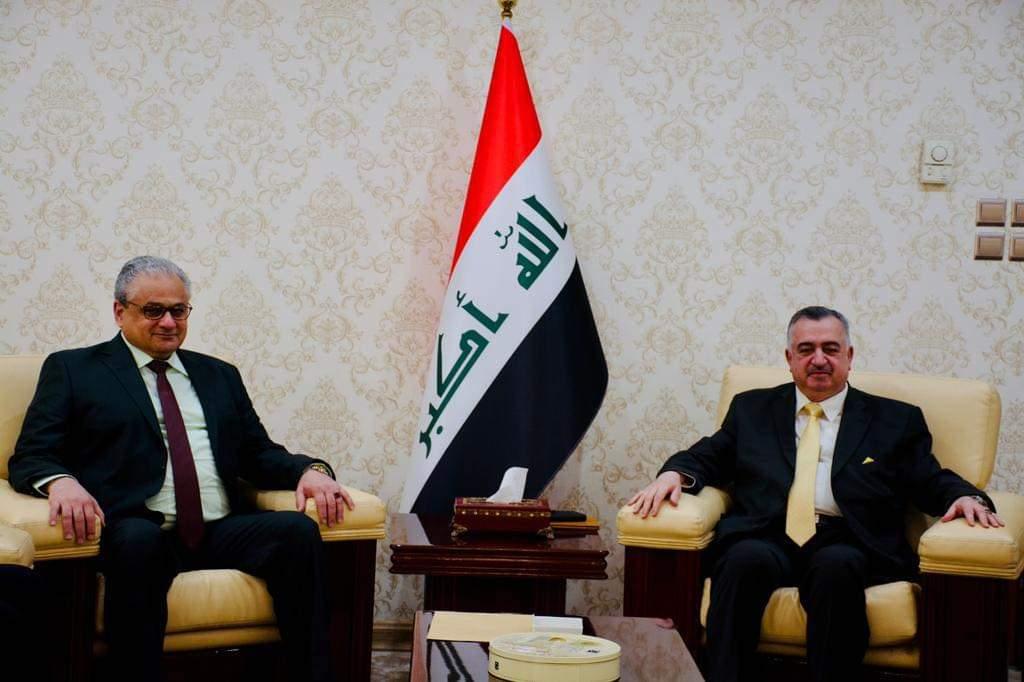 الوكيل البرزنجي يستقبل رئيس الهيئة العامة للآثار والتراث