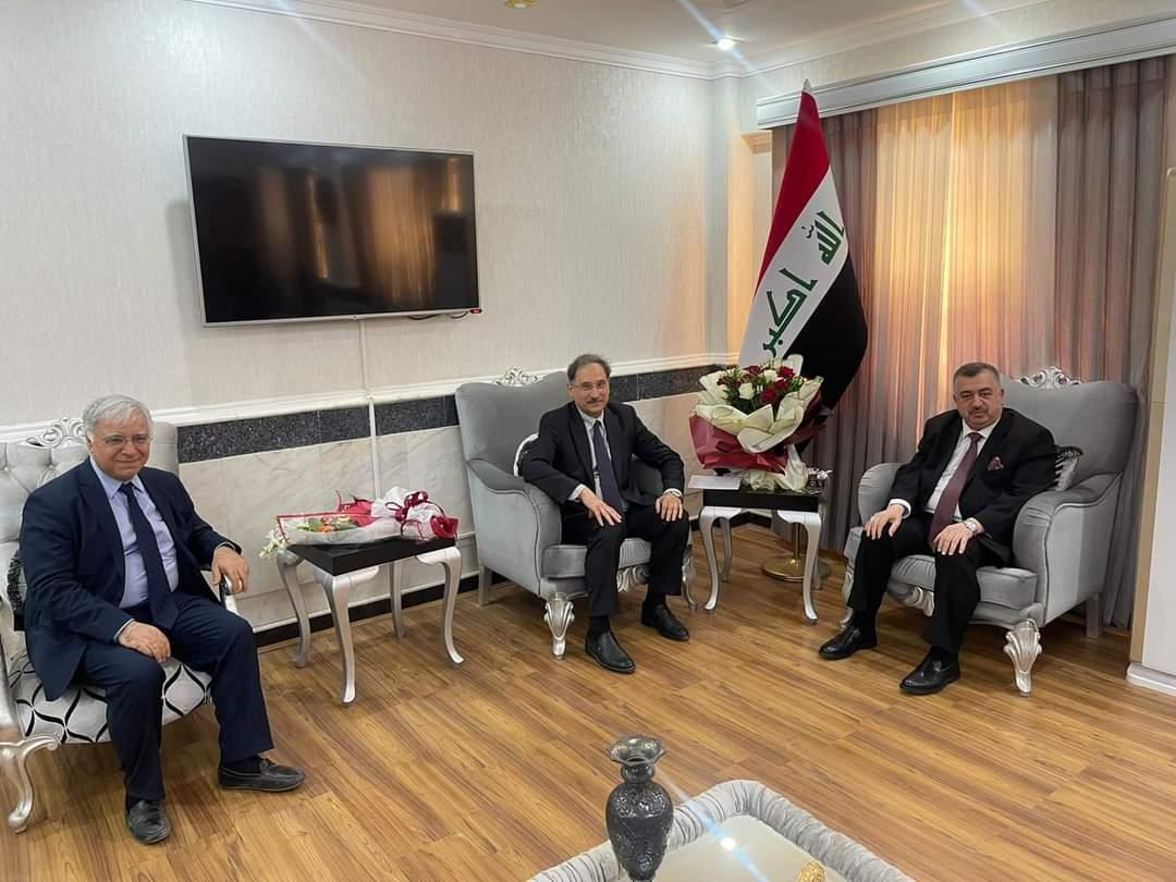  الوكيل البرزنجي يتلقى التهاني بمناسبة تسنمه مهام منصبه الجديد