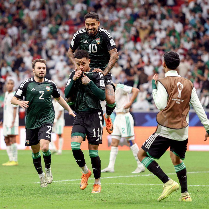 منتخب الإمارات يـتأهل لنصف نهائي كـأس العرب بعد تغلبه على الجزائر بركلات الترجيح