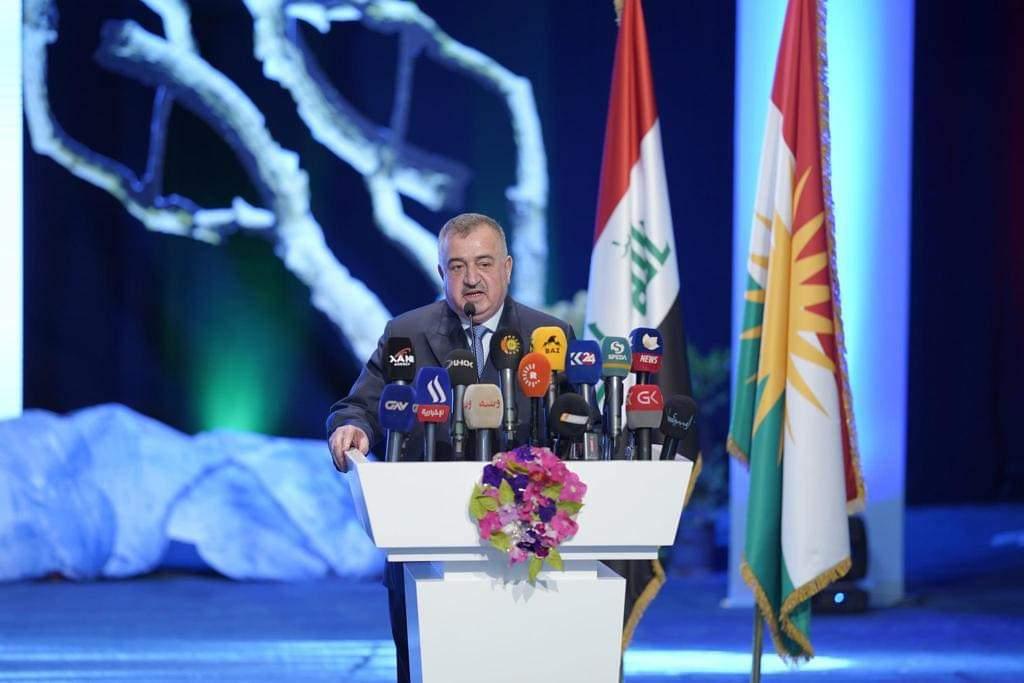  الوكيل البرزنجي يلقي كلمةً في مؤتمر 