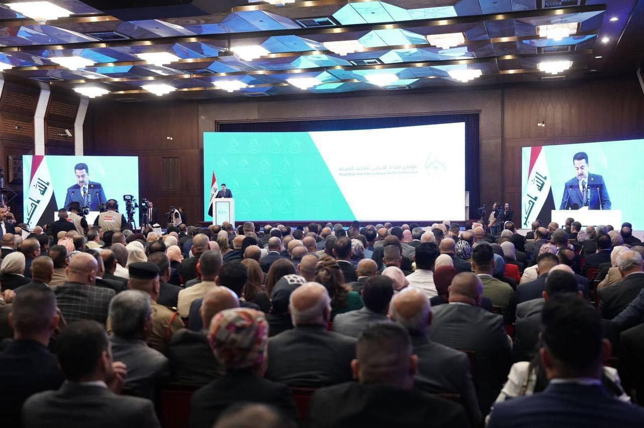 الوكيل البرزنجي يحضر إنطلاق فعاليات مؤتمر بغداد الدولي الثالث للمياه