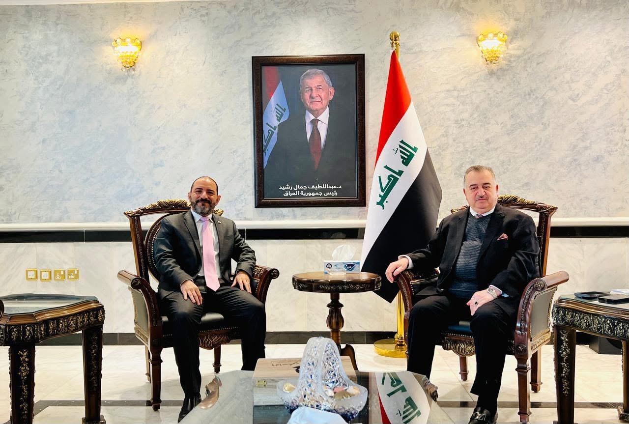 سفير جمهورية العراق لدى المملكة الأردنية الهاشمية يستقبل سفير بنما لدى المملكة وغير المقيم لدى العراق 