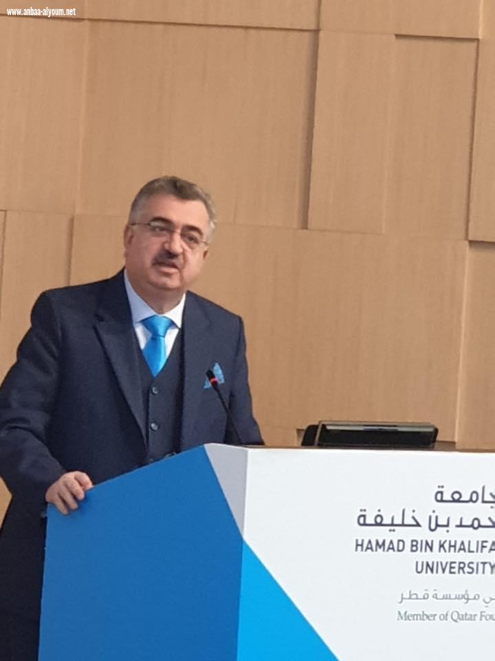 كلمة السفير عمر البرزنجي سفير جمهورية العراق في الدوحة ( ندوة التسامح الديني ركيزة للتعايش السلمي )