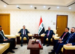 الوكيل البرزنجي يستقبل مستشار رئيس مجلس الوزراء لشؤون العشائر/ رئيس لجنة العشائر