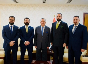 الوكيل البرزنجي يستقبل محافظ لامبيث/ لندن