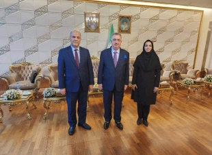 الوكيل البرزنجي يغادر طهران بعد إختتام المؤتمر الدولي لمكافحة العواصف الرملية والترابية
