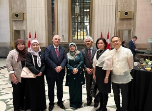 رئيس بعثة جمهورية العراق يلبي دعوة معالي وزيرة خارجية كندا السيدة ميلاني جولي