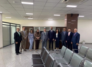  ‎‏‎‏الوكيل البرزنجي يجري زيارة إلى مكتب التصديقات التابع لوزارة الخارجية في محافظة السليمانية