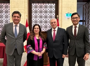 رئيس بعثة جمهورية العراق يلبي دعوة رئيس اللجنة الدائمة في مجلس الشيوخ الكندي