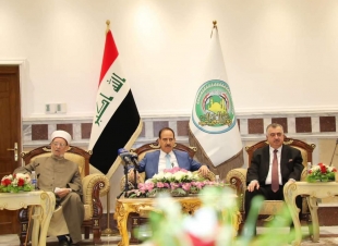  وكيلا وزارة الخارجية يحضران توقيع إتفاقية تعاون مشترك بين ديوان الوقف السني ومجمع الفقه الإسلامي الدولي المنبثق عن منظمة التعاون الإسلامي