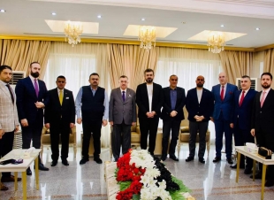الوكيل البرزنجي يلبي دعوة النائب الشيخ الدكتور غاندي الكسنزاني