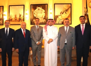 السفير البرزنجي يلبي دعوة عشاء من سعادة سفير المملكة المغربية الشقيقة