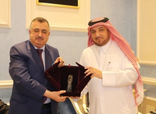 السفير البرزنجي يلبي دعوة عشاء كريمة مقدمة من سعادة مدير ادارة المراسم في وزارة خارجية دولة قطر
