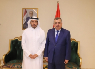 معالي رئيس مجلس الوزراء ووزير الداخلية السابق في ضيافة السفير البرزنجي