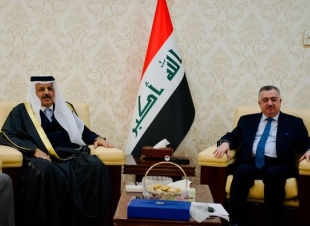 الوكيل البرزنجي يستقبل الشيخ خالد إبراهيم حسين الجنابي