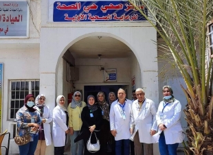 باشراف  الدكتور مثنى رافع قدوري زيارات تفتيشية مستمرة  في وحدات المراكز الصحية . 