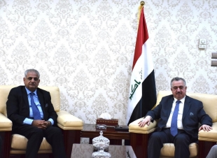 الوكيل البرزنجي يستقبل وفدًا من الشركة العالمية للبطاقة الذكية