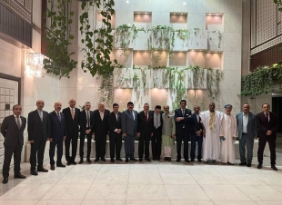 الوكيل البرزنجي يلبي دعوة افطار كريمة من لدن السفير الروسي في بغداد