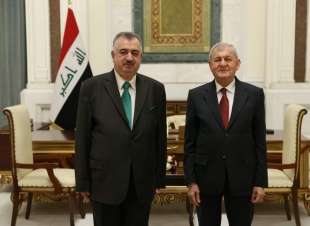 الوكيل البرزنجي يحضر حفل إفتتاح نصب البارزاني التذكاري في أربيل