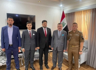   الوكيل البرزنجي يستقبل مستشار محافظ الأنبار للمنطقة الغربية