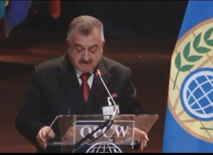البرزنجي يترأس وفد العراق في مؤتمر الإستعراض الخامس لمنظمة حظر الأسلحة الكيميائيَّة 
